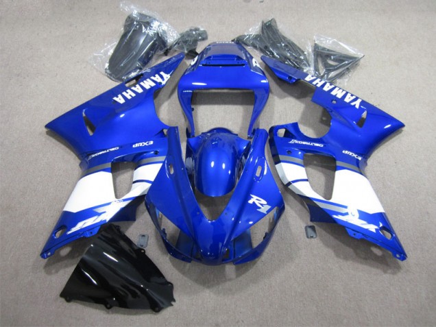 Bleu Blanc Décalque Carénage Moto R1 1998-1999 Bleu Blanc Décalque Carénage Moto R1 1998-1999