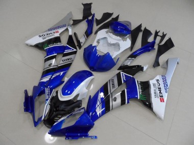 Bleu Blanc ENEOS Carénage Moto R6 2008-2016