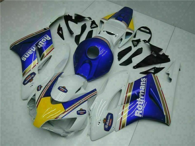 Bleu Blanc Kit Carénages Motos Complet CBR 1000 RR 2004-2005
