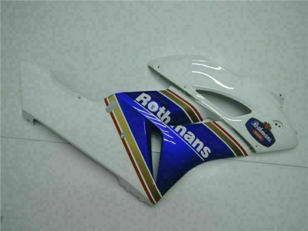 Bleu Blanc Kit Carénages Motos Complet CBR 1000 RR 2004-2005