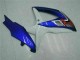 Bleu Blanc Kit Carénages Motos Complet GSXR 600 / 750 K8 2008-2010
