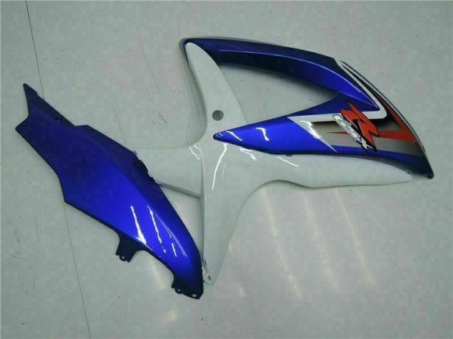 Bleu Blanc Kit Carénages Motos GSXR 600 / 750 K8 2008-2010 Bleu Blanc Kit Carénages Motos GSXR 600 / 750 K8 2008-2010