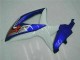 Bleu Blanc Kit Carénages Motos GSXR 600 / 750 K8 2008-2010 Bleu Blanc Kit Carénages Motos GSXR 600 / 750 K8 2008-2010