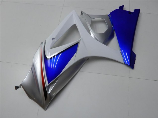 Bleu Blanc Kit Carénages Motos & Plastique GSXR 1000 K7 2007-2008 Bleu Blanc Kit Carénages Motos & Plastique GSXR 1000 K7 2007-2008