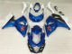 Bleu Blanc Kit Carénages Motos & Plastique GSXR 1000 K9 2009-2016