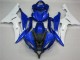 Bleu Blanc Noir Carénage Moto R6 2008-2016