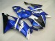 Bleu Blanc Noir Carénages Moto R6 2008-2016