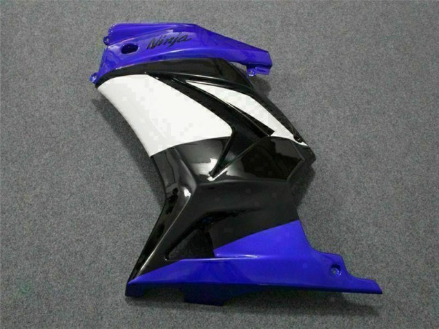 Bleu Blanc Noir Ninja Carénage Moto EX250 2008-2012 Bleu Blanc Noir Ninja Carénage Moto EX250 2008-2012