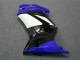 Bleu Blanc Noir Ninja Carénage Moto EX250 2008-2012 Bleu Blanc Noir Ninja Carénage Moto EX250 2008-2012