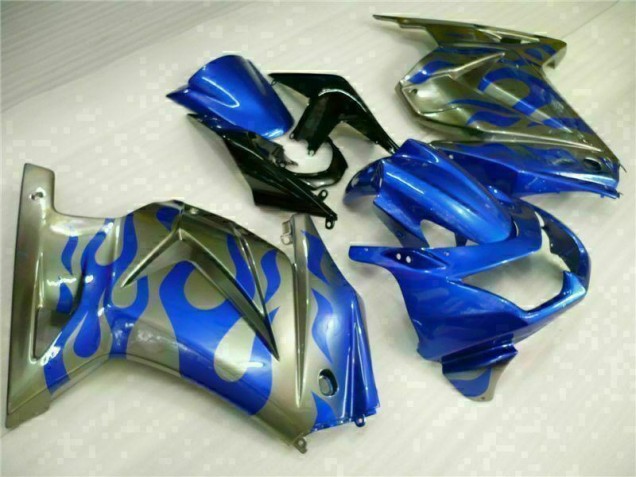 Bleu Carénage Moto EX250 2008-2012