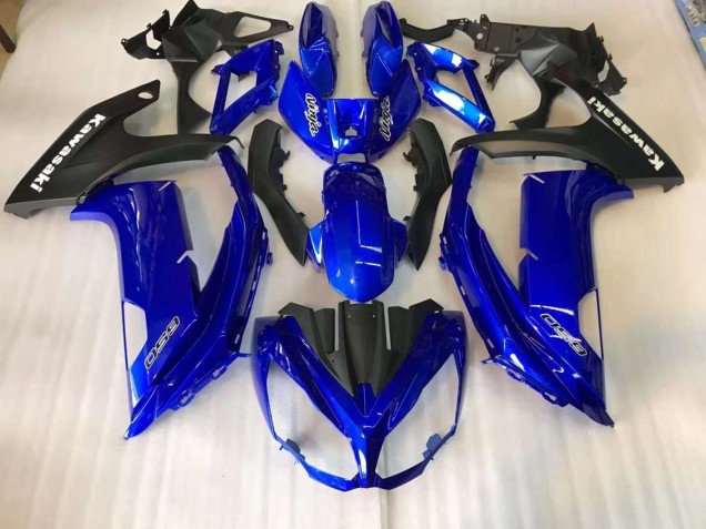 Bleu Carénage Moto EX650 2012-2016