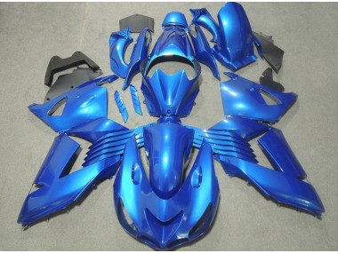 Bleu Carénage Moto ZX14R ZZR 1400 2006-2011