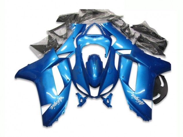 Bleu Carénage Moto ZX6R 2007-2008