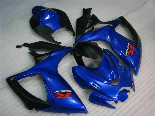 Bleu Carénages Moto ABS GSXR 600 / 750 K6 2006-2007 Bleu Carénages Moto ABS GSXR 600 / 750 K6 2006-2007