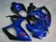 Bleu Carénages Moto ABS GSXR 600 / 750 K6 2006-2007 Bleu Carénages Moto ABS GSXR 600 / 750 K6 2006-2007
