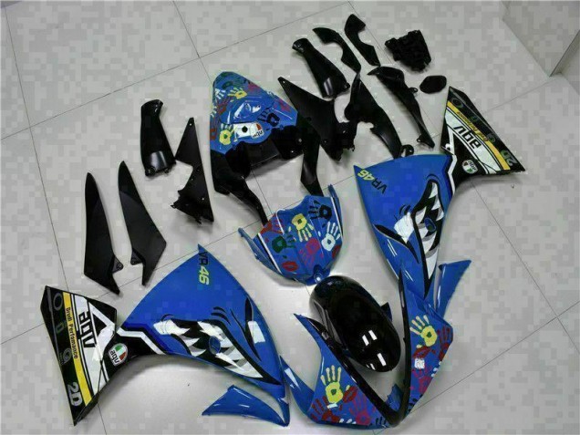 Bleu Carénages Moto R1 2009-2011