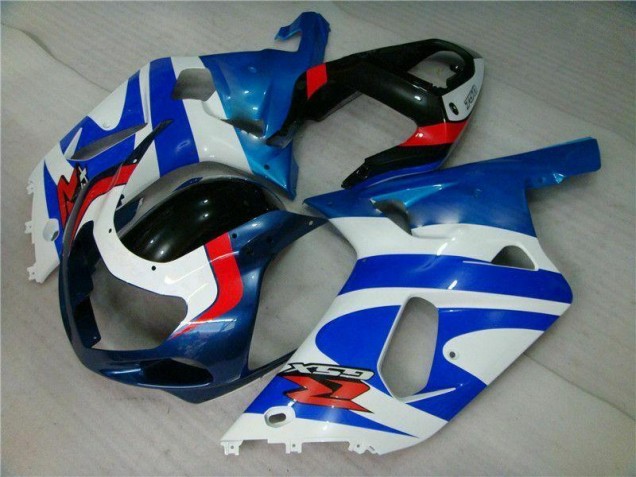 Bleu Carrosserie Moto GSXR 600 / 750 K1 K2 K3 2001-2003