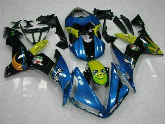 Bleu Carrosserie Moto R1 2004-2006 Bleu Carrosserie Moto R1 2004-2006