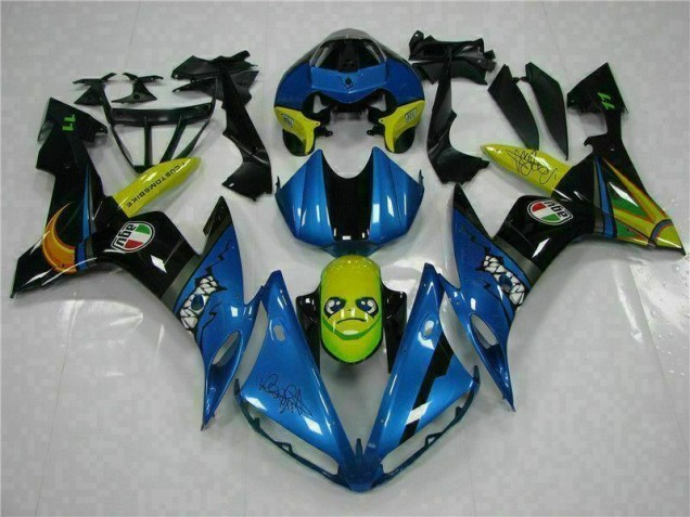 Bleu Carrosserie Moto R1 2004-2006 Bleu Carrosserie Moto R1 2004-2006