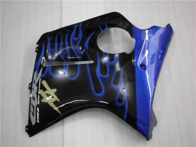 Bleu Flamme Carénage Moto CBR 1100 XX 1996-2007 Bleu Flamme Carénage Moto CBR 1100 XX 1996-2007