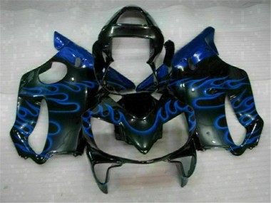 Bleu Flamme Carénage Moto CBR 600 F4i 2001-2003