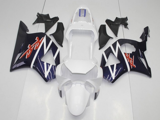 Bleu Foncé Blanc Carénage Moto CBR 900 RR 954 2002-2003 Bleu Foncé Blanc Carénage Moto CBR 900 RR 954 2002-2003