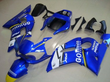Bleu Go Motul Carénage Moto R6 1998-2002