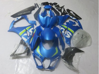 Bleu Lime Carénage Moto GSXR 1000 2017-2023