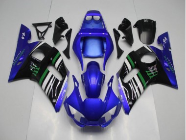 Bleu Monster Carénage Moto R6 1998-2002