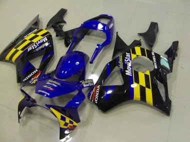 Bleu Movistar Carénage Moto CBR 900 RR 954 2002-2003