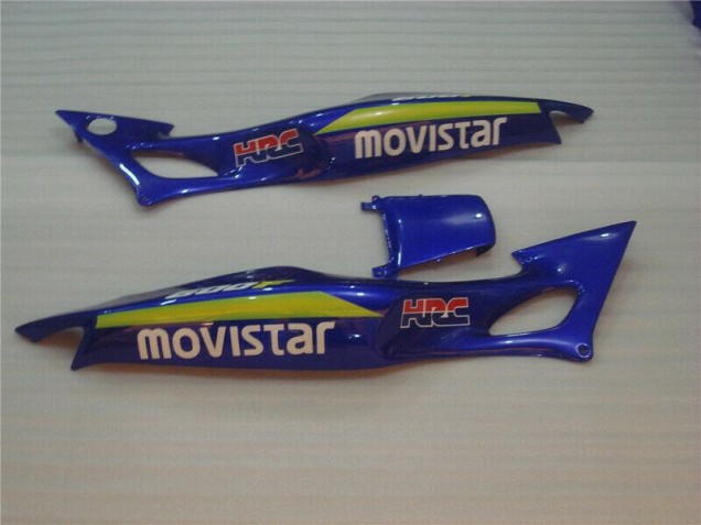 Bleu Movistar Castrol Carénage Moto CBR 600 F3 1995-1998 Bleu Movistar Castrol Carénage Moto CBR 600 F3 1995-1998