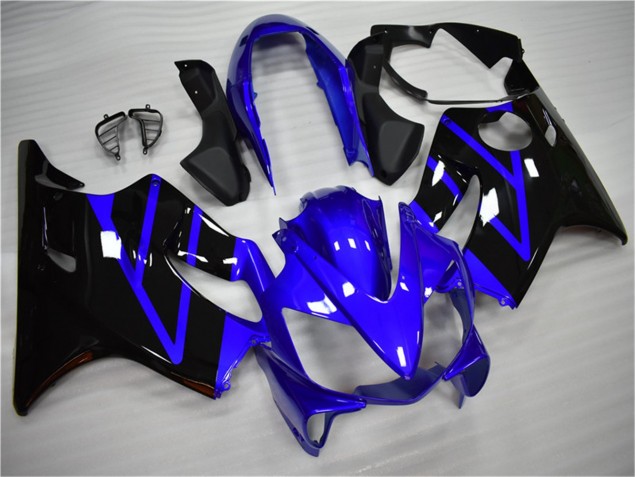Bleu Noir Carénage Moto CBR 600 F4i 2004-2007