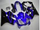 Bleu Noir Carénage Moto CBR 600 F4i 2004-2007