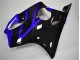 Bleu Noir Carénage Moto CBR 600 F4i 2004-2007