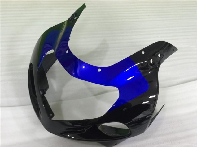 Bleu Noir Carénage Moto GSXR 1000 K1 2000-2002 Bleu Noir Carénage Moto GSXR 1000 K1 2000-2002