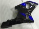 Bleu Noir Carénage Moto GSXR 1000 K1 2000-2002 Bleu Noir Carénage Moto GSXR 1000 K1 2000-2002