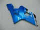Bleu Noir Carénage Moto GSXR 600 / 750 K4 2004-2005