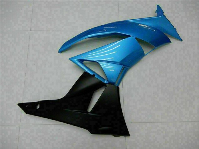 Bleu Noir Carénage Moto ZX6R 2009-2012 Bleu Noir Carénage Moto ZX6R 2009-2012