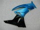 Bleu Noir Carénage Moto ZX6R 2009-2012 Bleu Noir Carénage Moto ZX6R 2009-2012