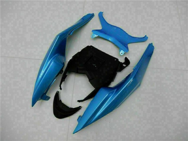 Bleu Noir Carénage Moto ZX6R 2009-2012 Bleu Noir Carénage Moto ZX6R 2009-2012