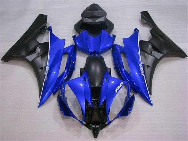 Bleu Noir Carénage Moto de Rechange R6 2006-2007 Bleu Noir Carénage Moto de Rechange R6 2006-2007