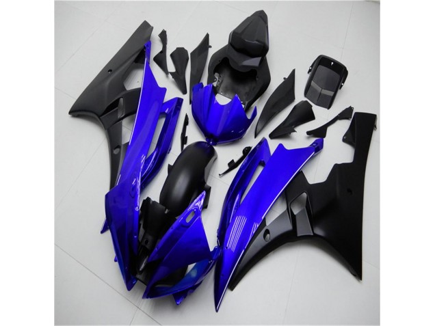 Bleu Noir Carénages Moto & Carrosserie R6 2006-2007