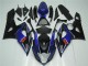 Bleu Noir Carénages Moto GSXR 1000 K5 2005-2006 Bleu Noir Carénages Moto GSXR 1000 K5 2005-2006