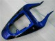 Bleu Noir Carénages Moto GSXR 600 / 750 K1 K2 K3 2001-2003