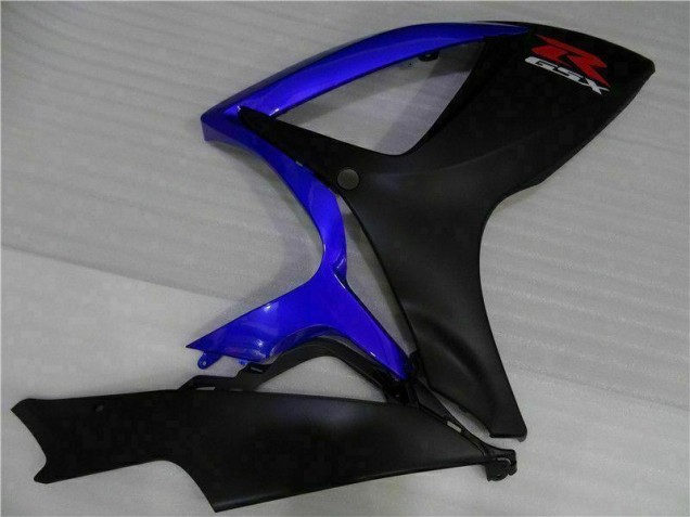 Bleu Noir Carénages Moto GSXR 600 / 750 K6 2006-2007