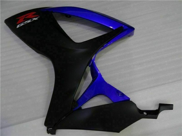 Bleu Noir Carénages Moto GSXR 600 / 750 K6 2006-2007