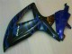 Bleu Noir Carénages Moto GSXR 600 / 750 K8 2008-2010