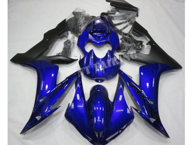 Bleu Noir Carénages Moto R1 2004-2006 Bleu Noir Carénages Moto R1 2004-2006