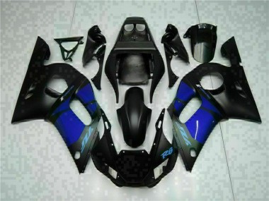 Bleu Noir Carénages Moto R6 1998-2002