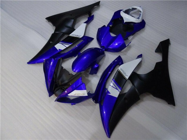Bleu Noir Carénages Moto R6 2008-2016 Bleu Noir Carénages Moto R6 2008-2016